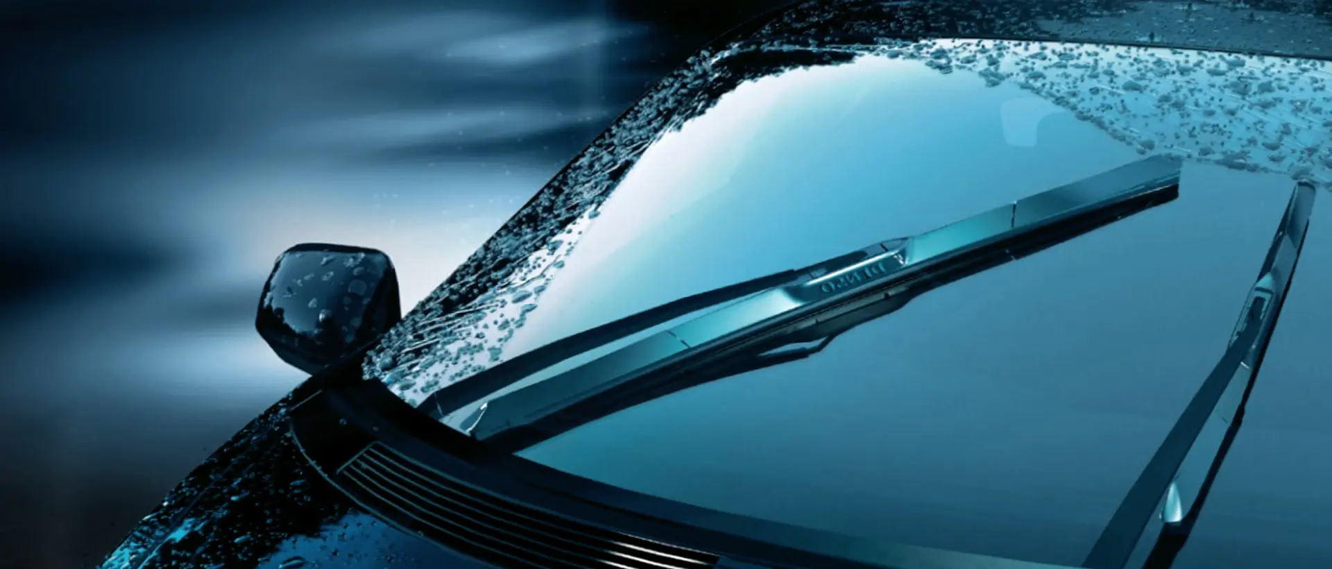 Special wipers are designed to provide better contact with the windshield